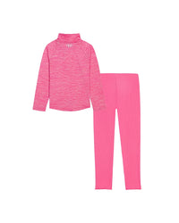 UA Tech Twist 1/4 Zip Set | Pink Frenzy
