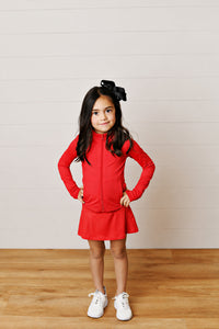 Swoon Active Scarlet Tennis Skirt