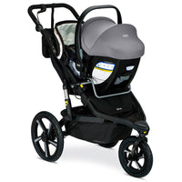BOB Single Jogging Stroller Adapter for Select Britax Infant Car Seats with ClickTight