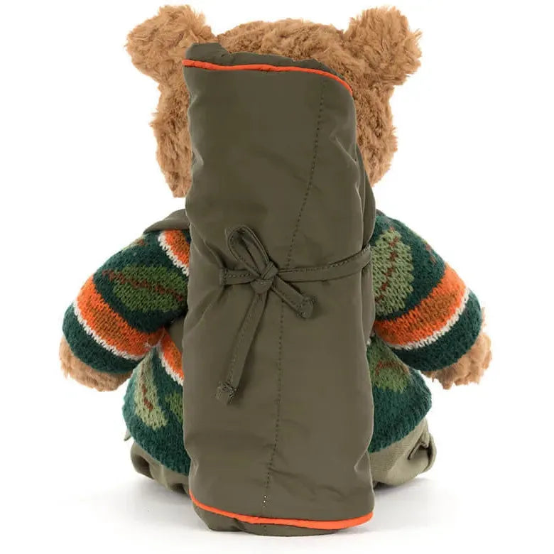 Jellycat Bartholomew Bear Hiking Outfit