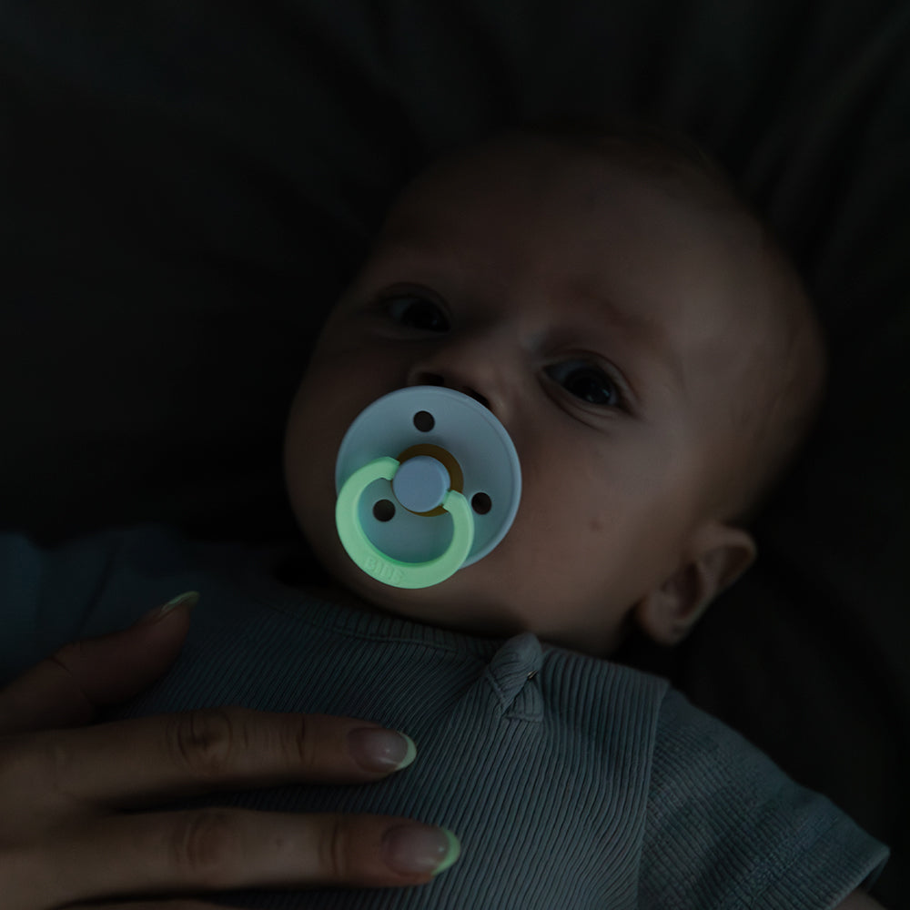 BIBS Colour GLOW Pacifier | Size 2