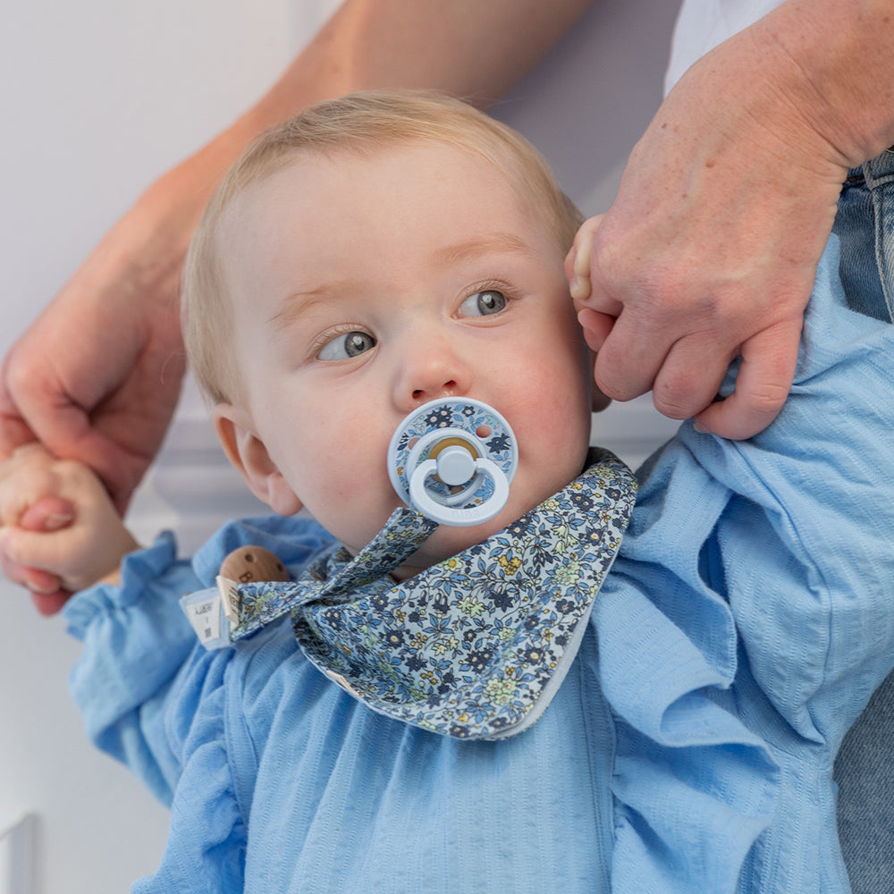 BIBS x Liberty Natural Rubber Latex Pacifier 2-Pack | Size 1 (0-6 Months)