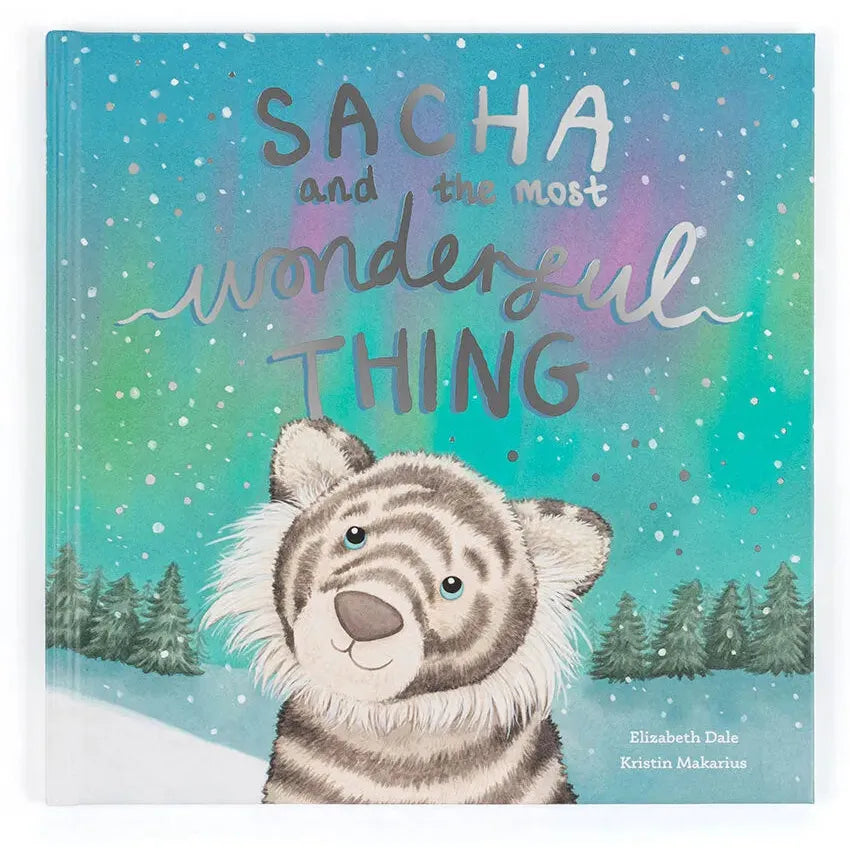Jellycat Sacha and the Most Wonderful Thing Book