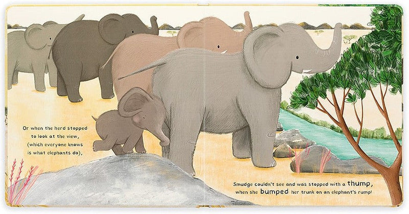 Jellycat Smudge the Littlest Elephant Book