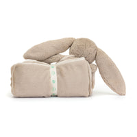 Jellycat Bashful Bunny Blankie Beige