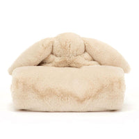 Jellycat Bashful Luxe Bunny Blankie Beige