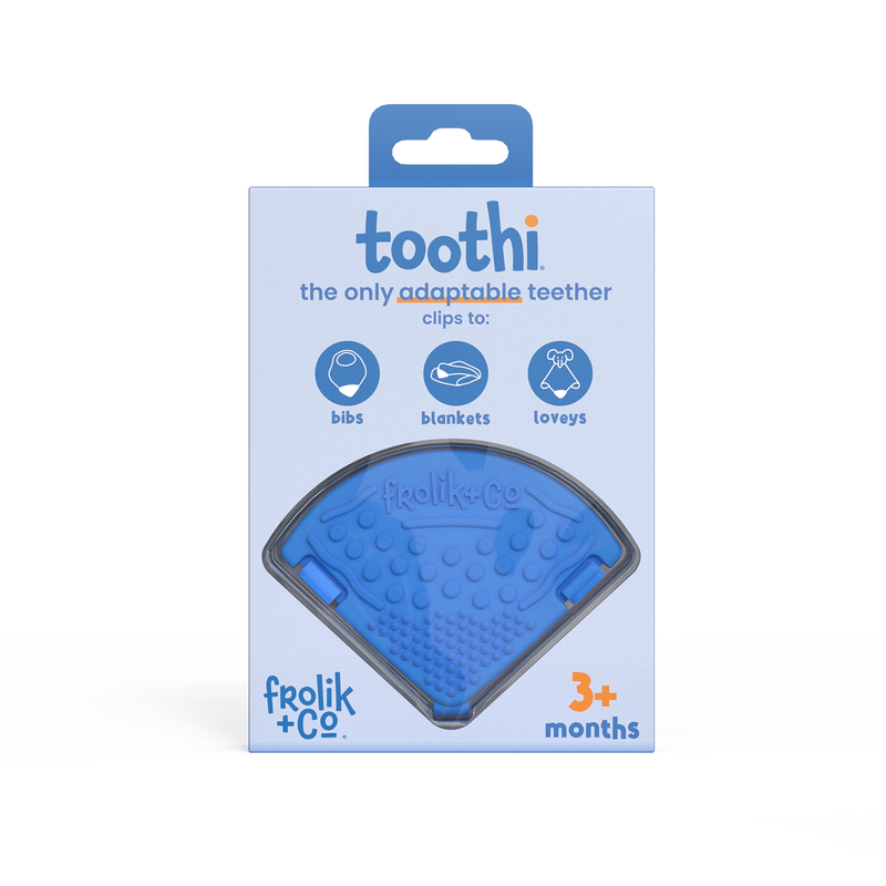 Frolik+Co Toothi Denim Blue Teether