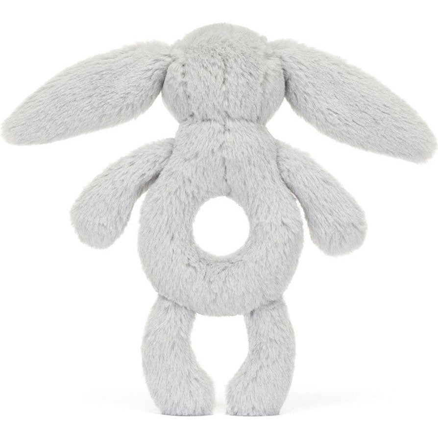 Jellycat Bashful Silver Bunny Ring Rattle