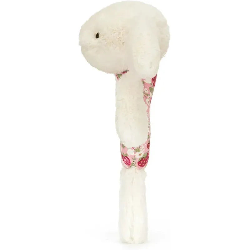 Jellycat Blossom Cream Bunny 'Berry' Ring Rattle