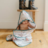 Copper Pearl Premium Baby Knit Hooded Towel | Cheyenne