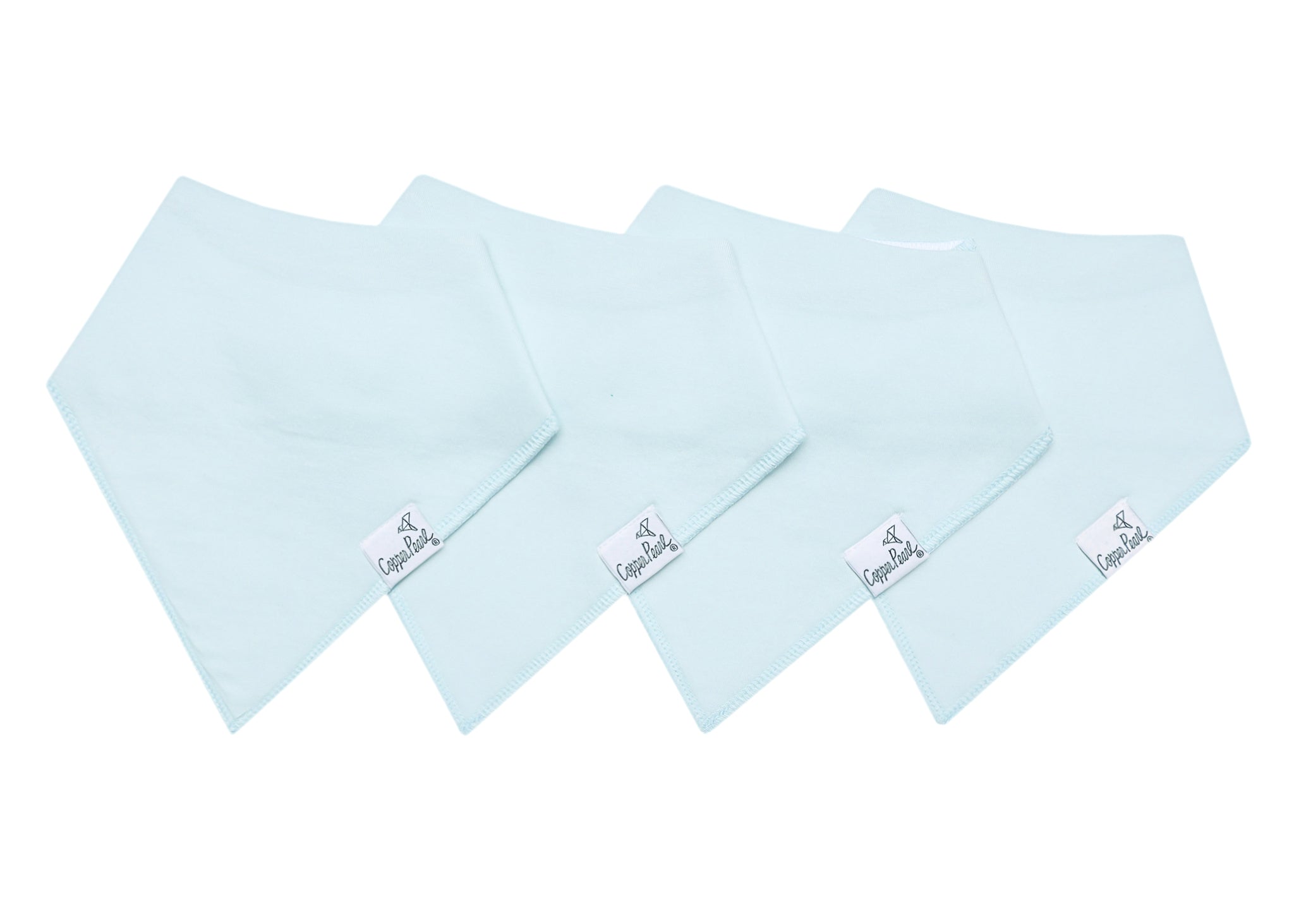 Copper Pearl 4 Pack Baby Bandana Bibs | Air