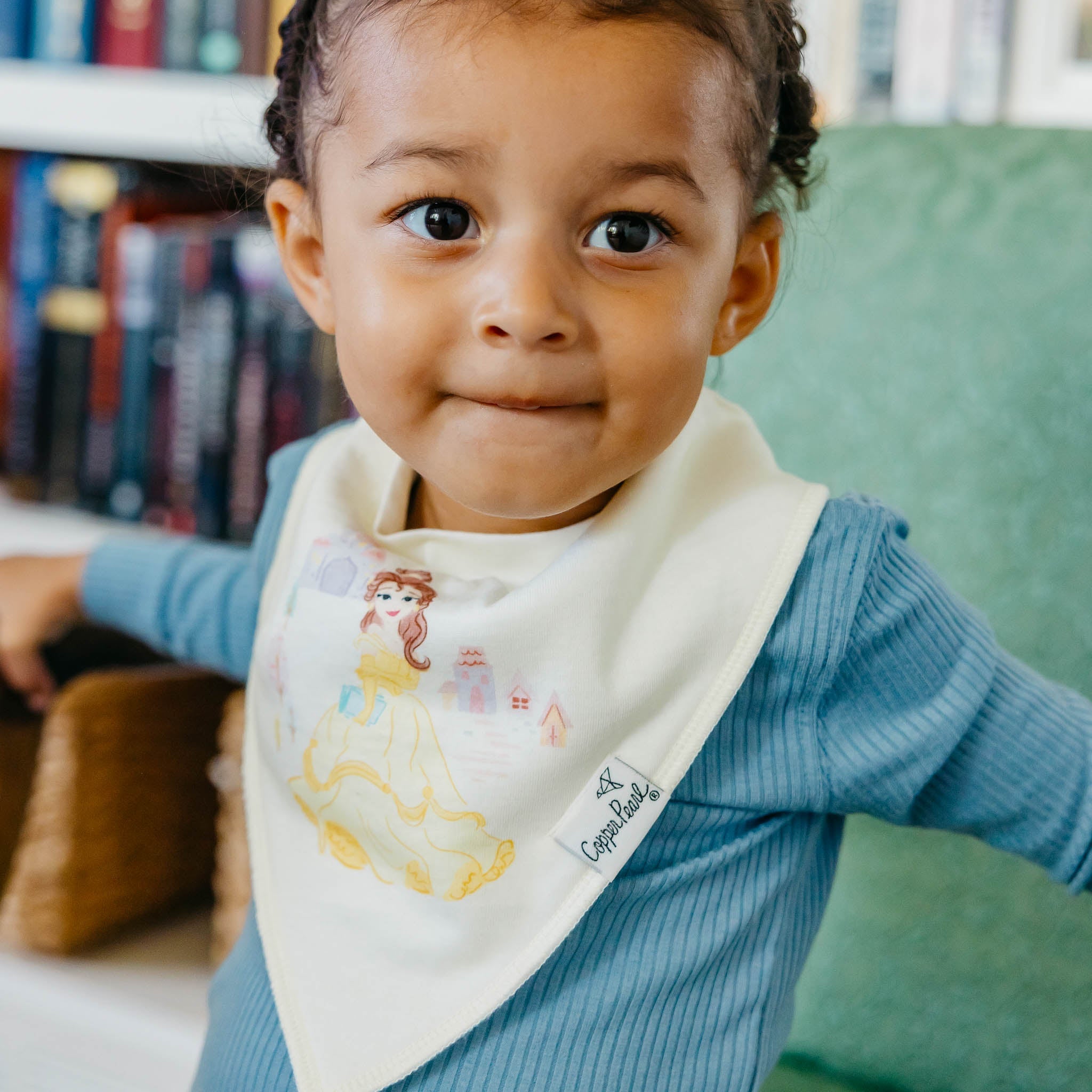 Copper Pearl Baby Bandana Bibs | Disney Princess 6-Pack