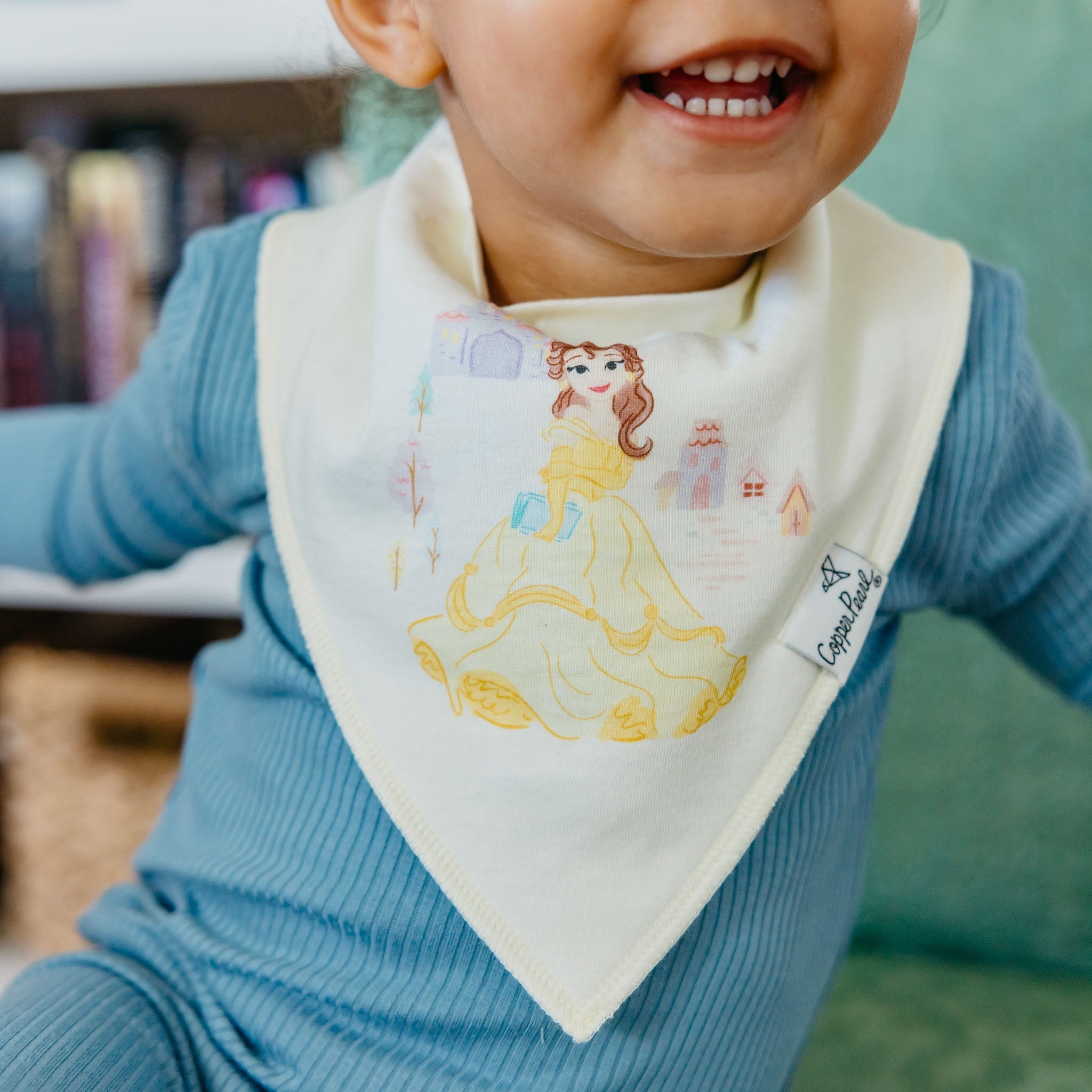 Copper Pearl Baby Bandana Bibs | Disney Princess 6-Pack