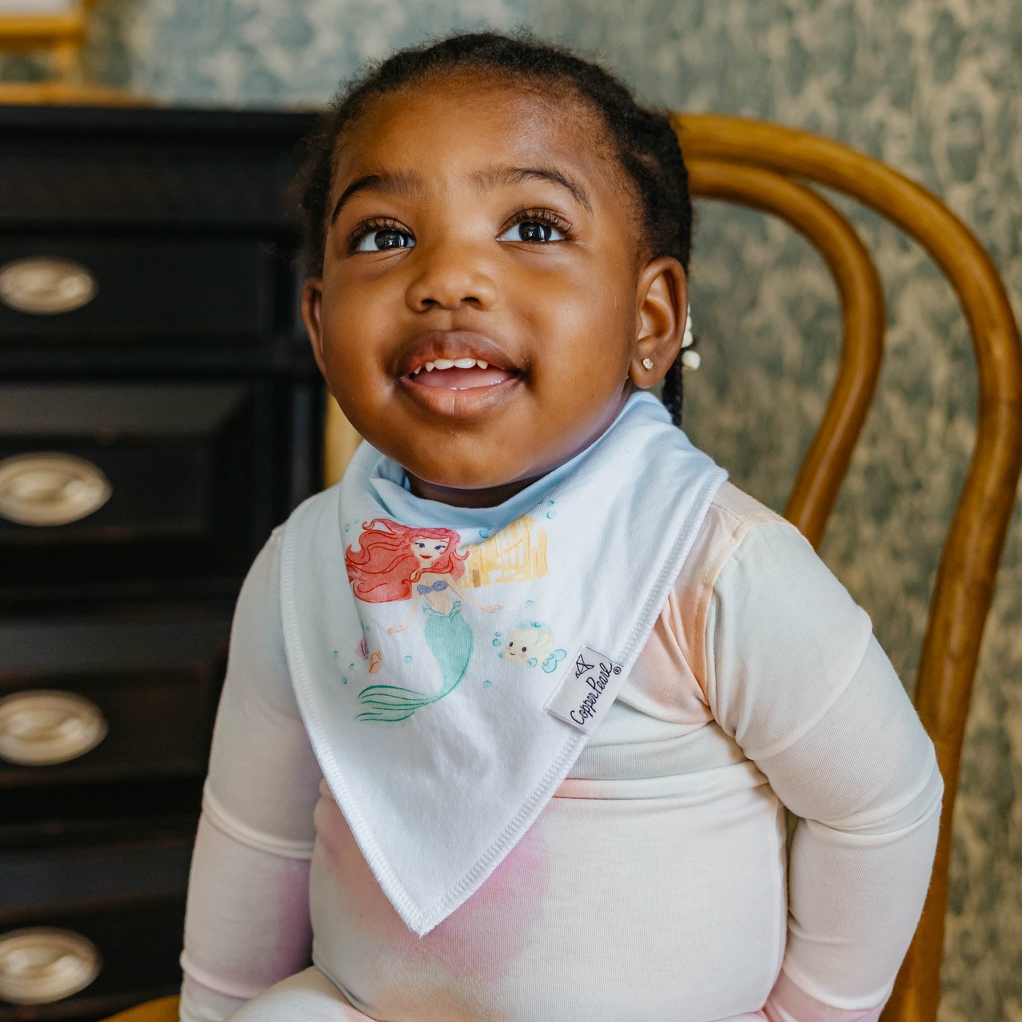 Copper Pearl Baby Bandana Bibs | Disney Princess 6-Pack