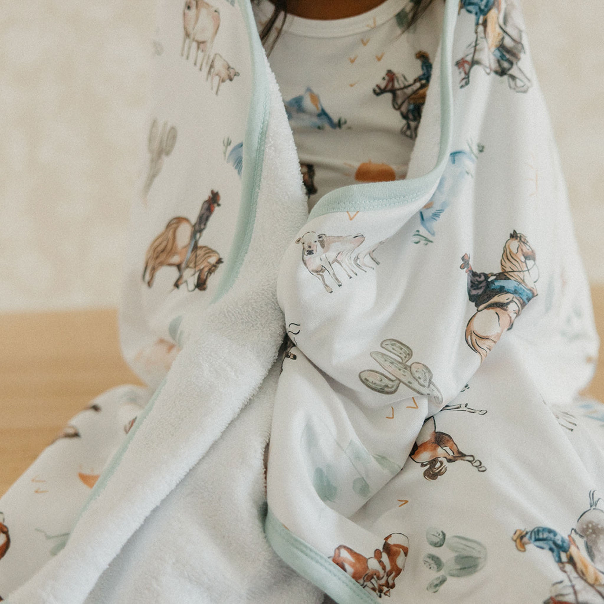 Copper Pearl Premium Big Kid Hooded Towel | Boone