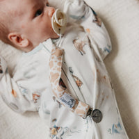 Copper Pearl Binky Clips | Boone