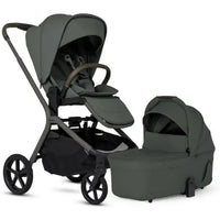 Silver Cross Breez Compact Stroller + Folding Bassinet Bundle