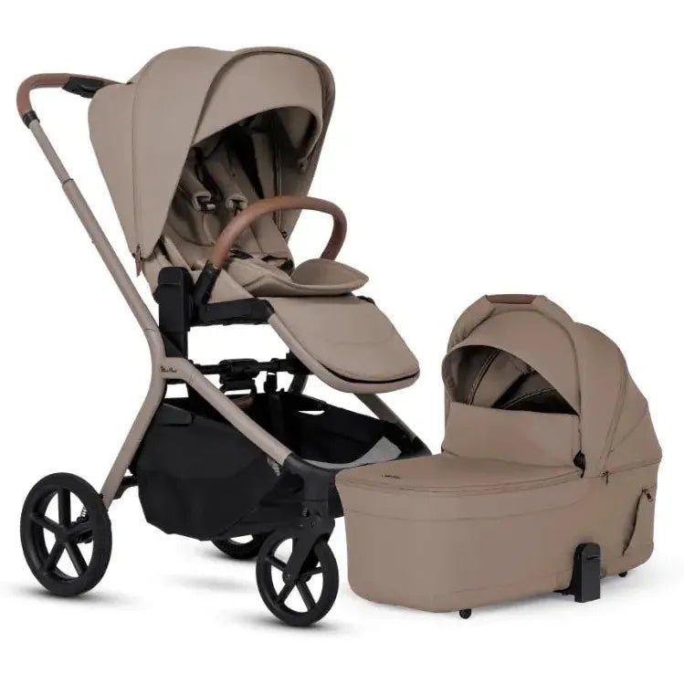 Silver Cross Breez Compact Stroller + Folding Bassinet Bundle - Baby Biz