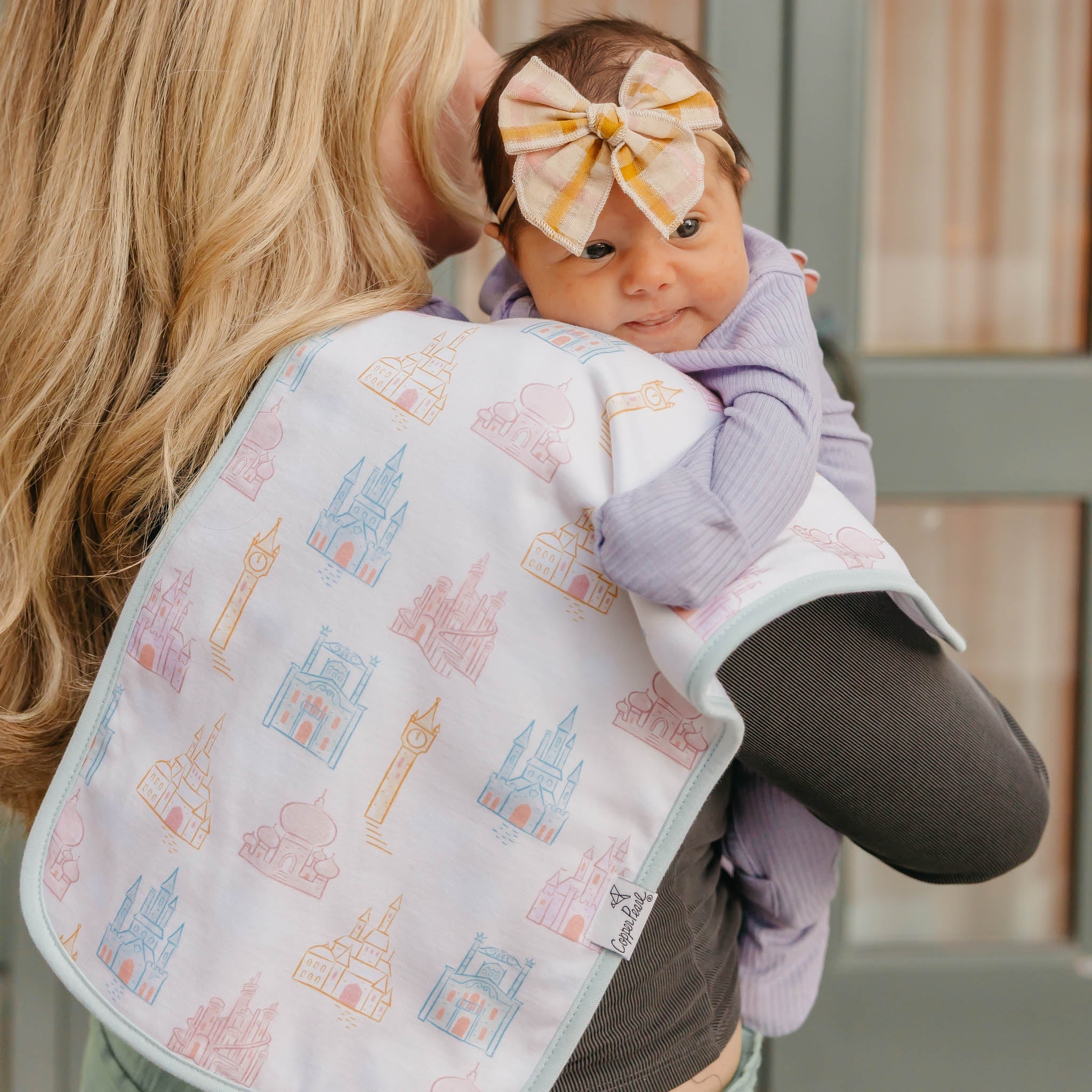 Copper Pearl Premium Burp Cloths | Disney Princess
