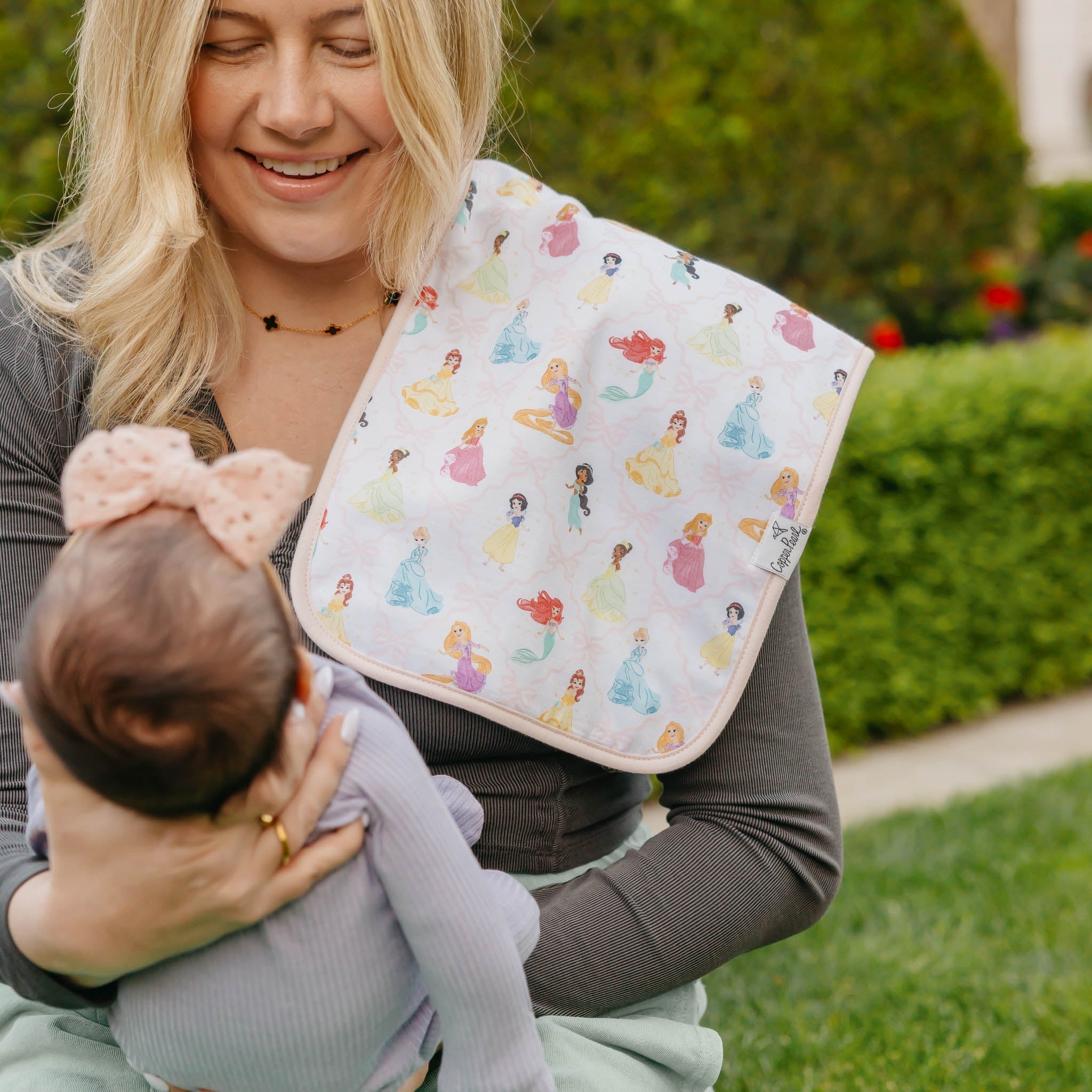 Copper Pearl Premium Burp Cloths | Disney Princess