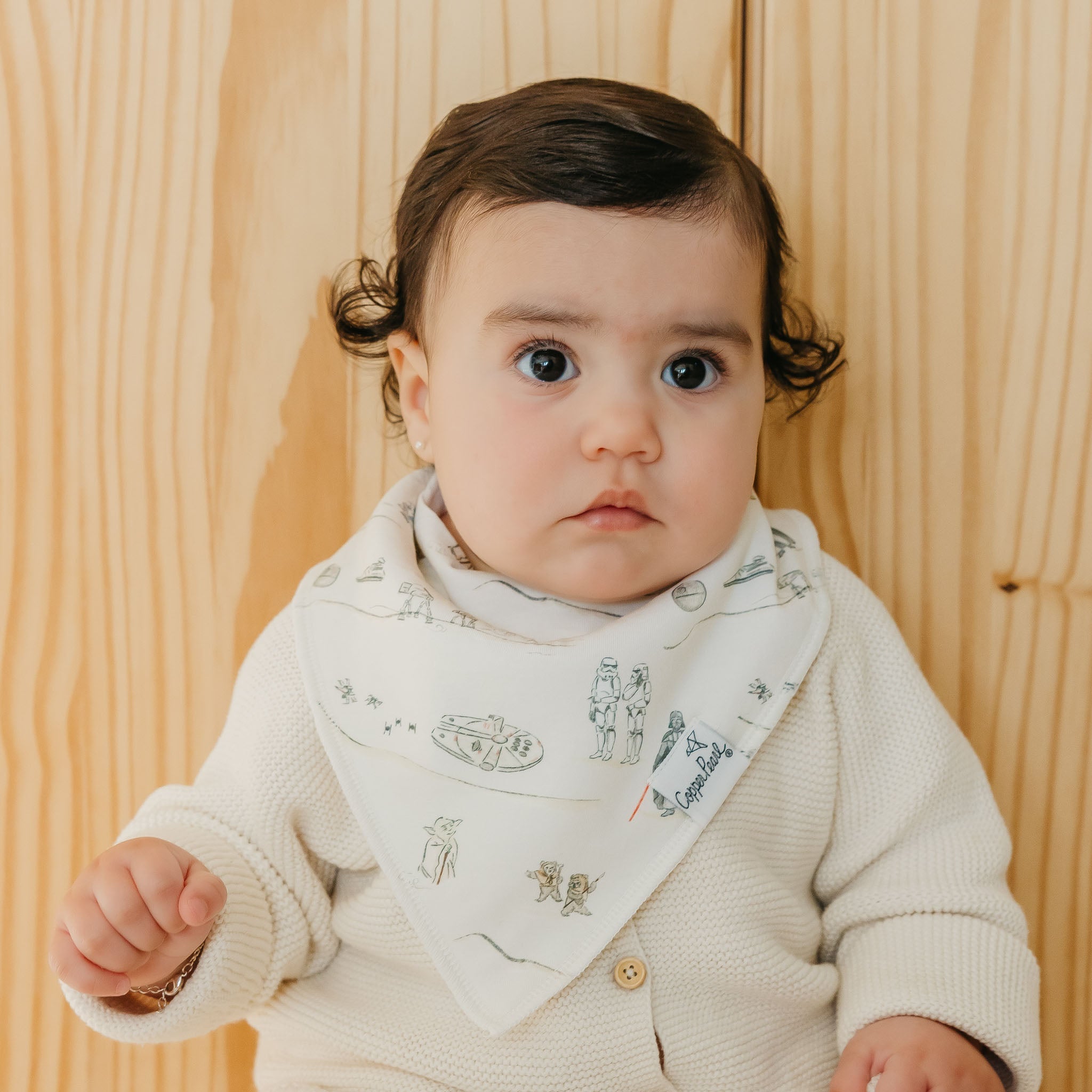 Copper Pearl Baby Bandana Bibs | Tatooine™