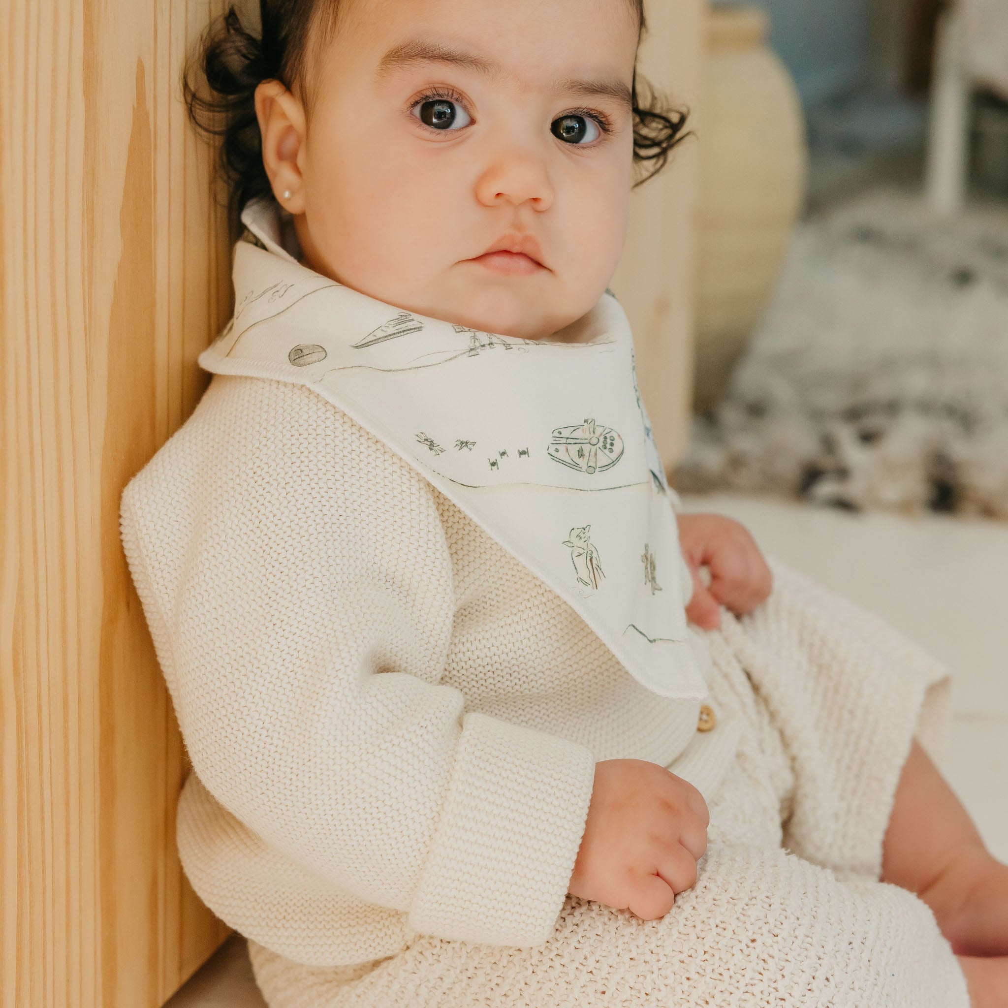 Copper Pearl Baby Bandana Bibs | Tatooine™