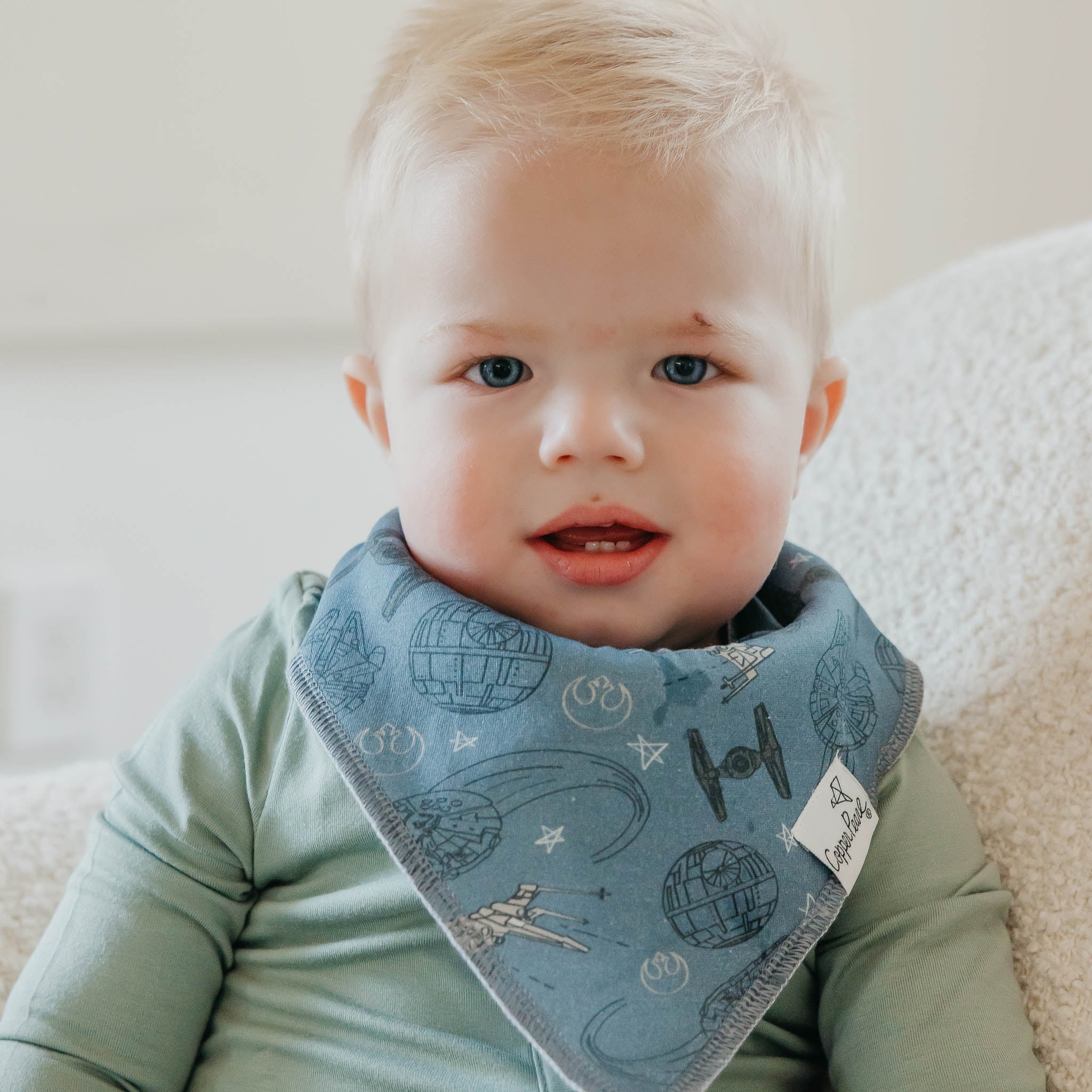 Copper Pearl Baby Bandana Bibs | Tatooine™