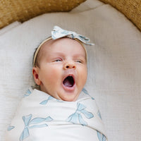 Copper Pearl Knit Swaddle Blanket | Daphne