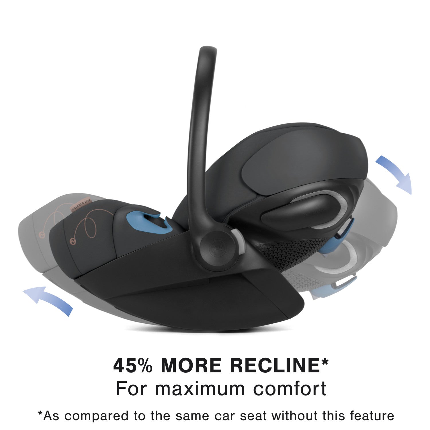 Cybex Cloud G Lux Comfort Extend Infant Car Seat with SensorSafe