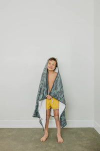 Copper Pearl Premium Big Kid Hooded Towel | Hunter