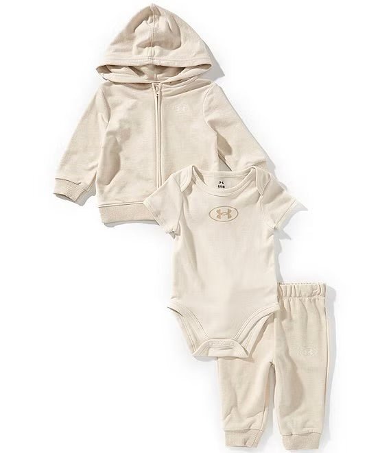 UA 3Pc Hoodie Set | Sandstorm - Baby Biz