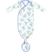 Copper Pearl Newborn Knotted Gown | Daphne