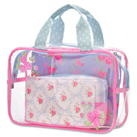 Iscream Ditsy Floral Cosmetic Bag Trio
