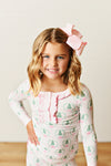 Swoon Baby Clothing Pink Trees Butterknit PJ Set