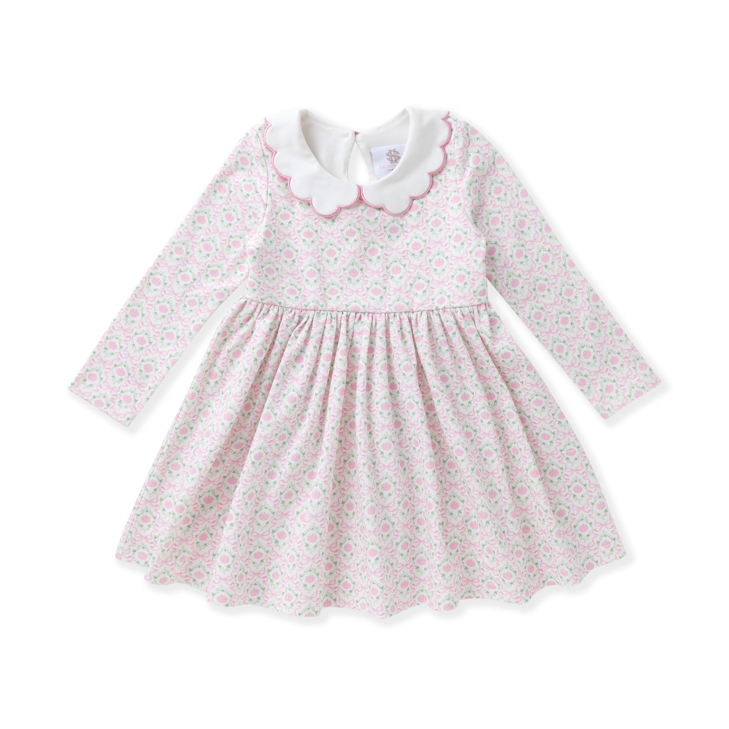Swoon Trellis Pumpkins Proper Twirl Dress
