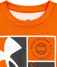 UA Baseball SS Pant Set | Outrageous Orange - Baby Biz