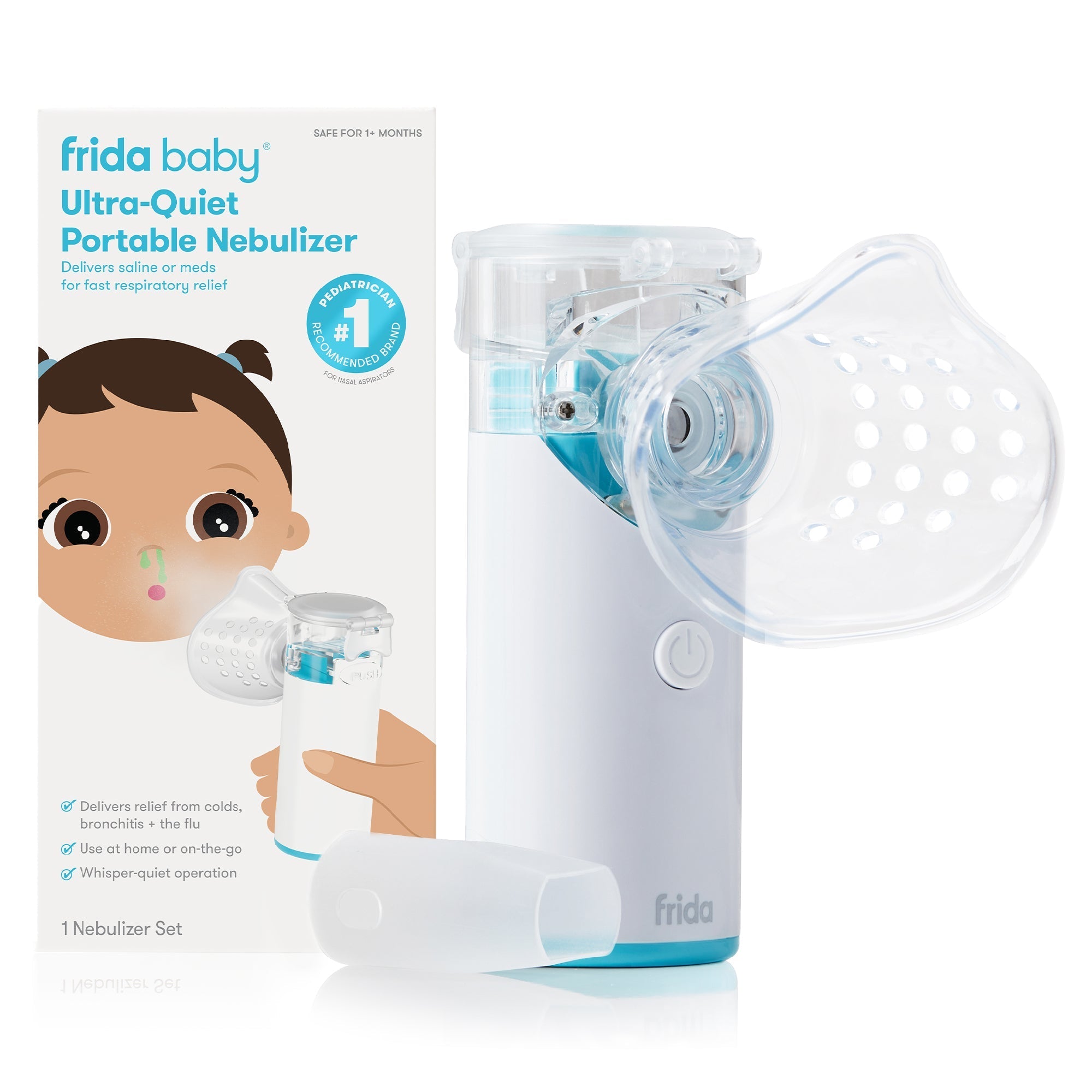 Frida Ultra-Quiet Portable Nebulizer