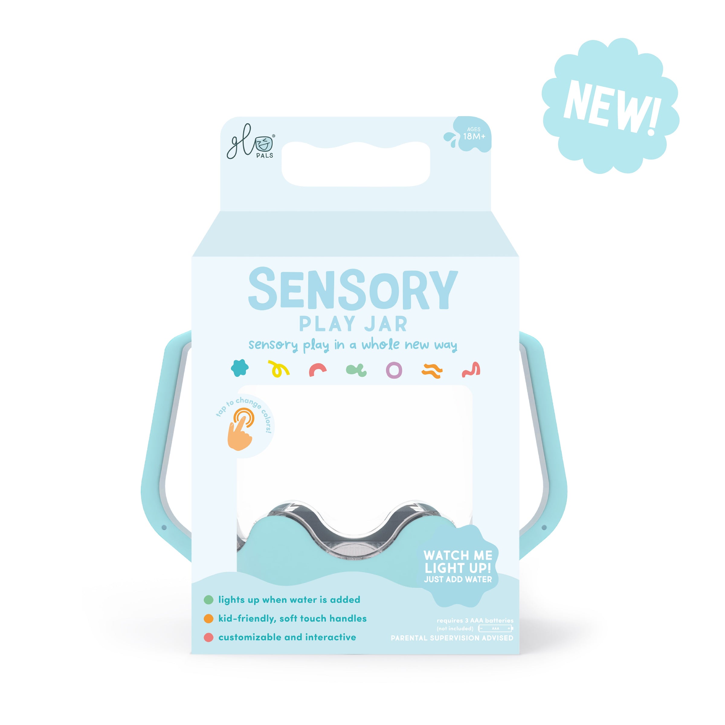 Glo Pals Sensory Play Jar