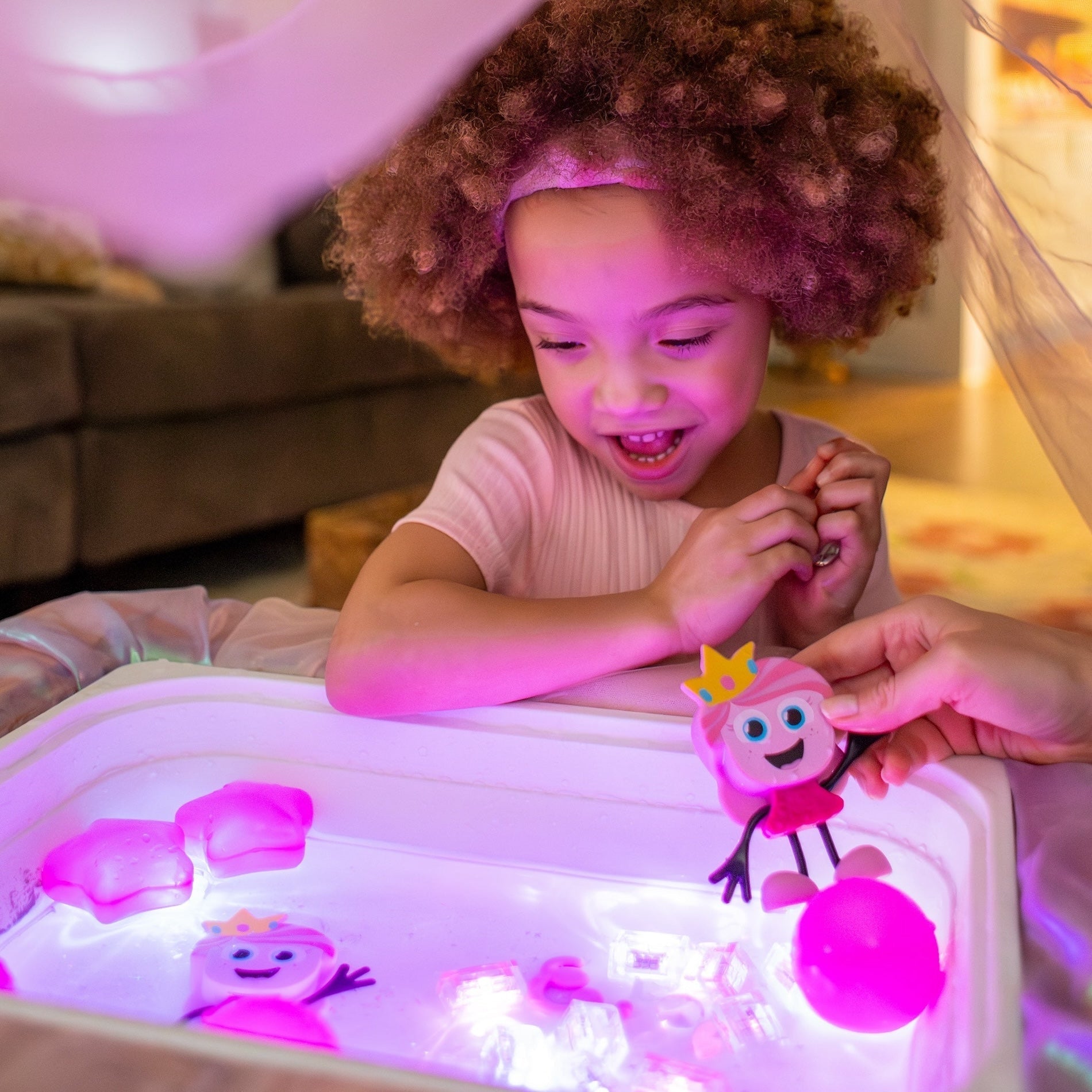 Glo Pals Princess Ida Light-Up Cubes 4-Pack