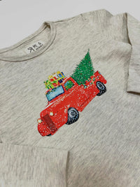 Cherokee Printed Tee Vintage Truck Red - Baby Biz