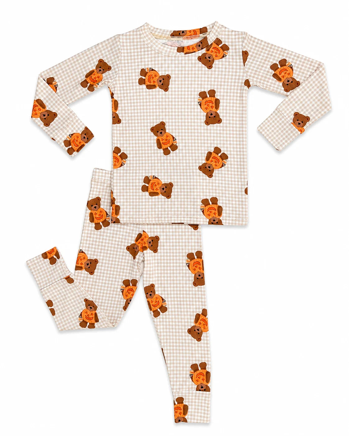 In My Jammers Two Piece Set | Gingham Little Boo Bear