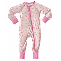In My Jammers Haven Floral Zipper Romper