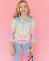 Lola + The Boys Icy Ombre Sequin Jacket