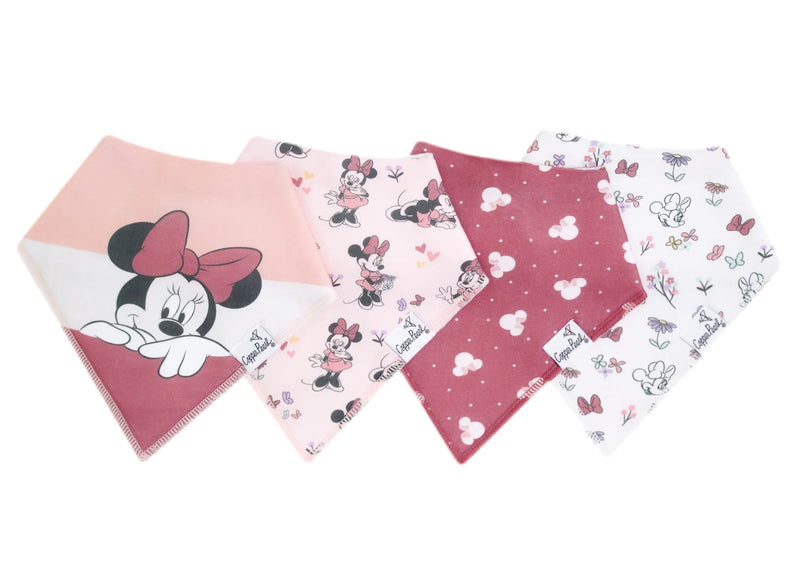 Copper Pearl Minnie Mouse Bandana Bib Set (4-Pack)