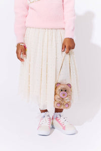 Lola + The Boys Diamond’s And Pearls Midi Skirt