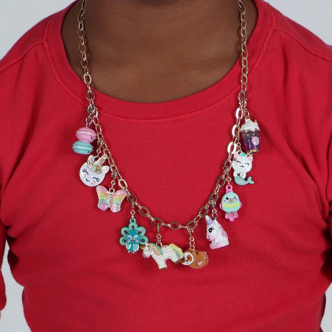 CHARM IT! Adjustable Gold Chain Necklace | 18" - Baby Biz
