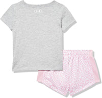 UA Printed Mesh Short Set Mod Gray