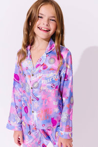 Lola + The Boys Swiftie Lovers Silk Set