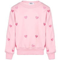 Lola + The Boys Full Hearts Jogger Set