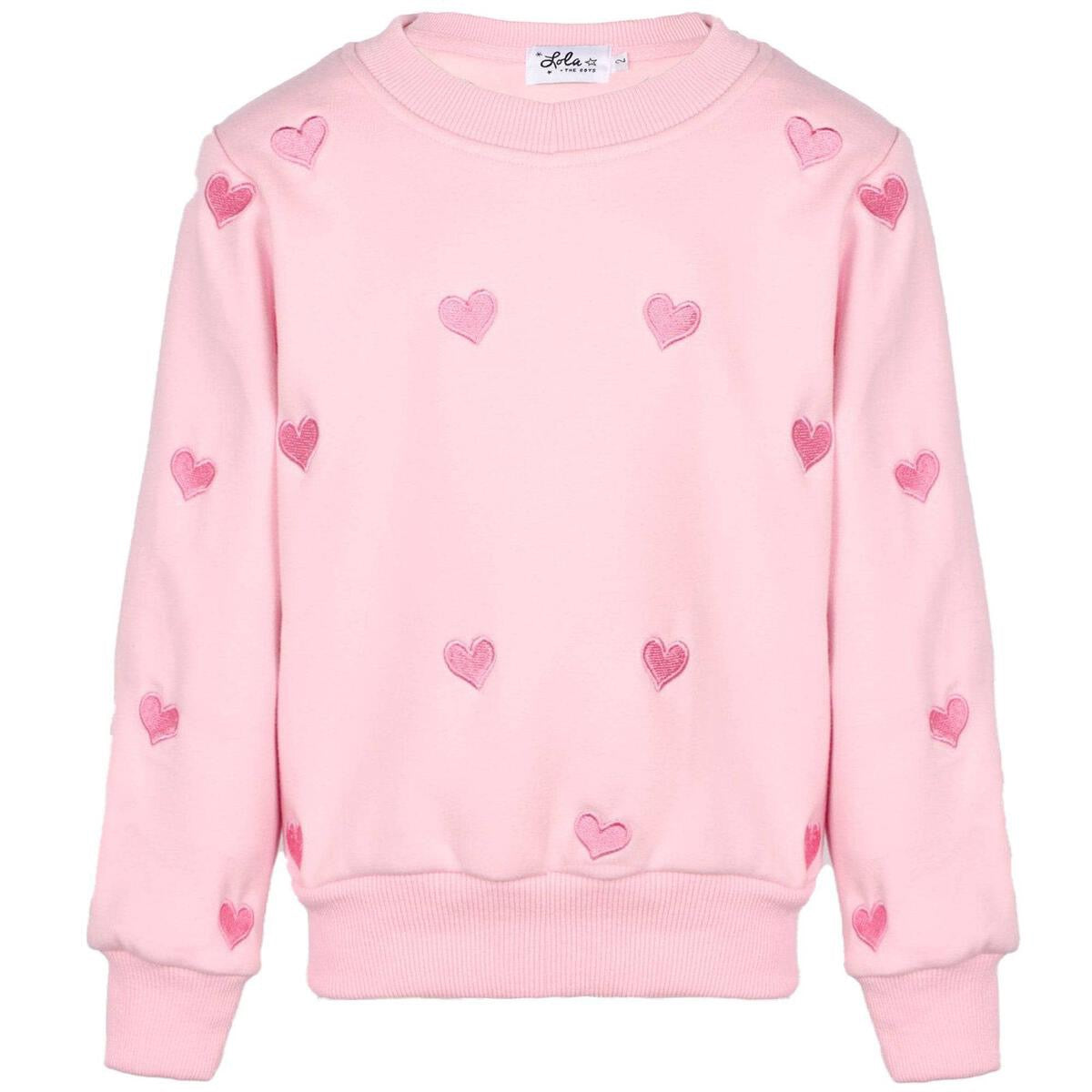 Lola + The Boys Full Hearts Jogger Set